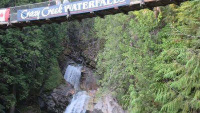 Crazy Creek mit Hot Springs (Heiße Quellen)