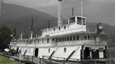 Kaslo, Dampfschiff