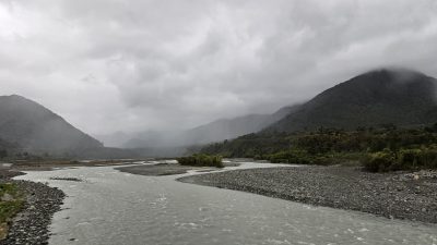 Vom Fox Glacier über den Franz Josef Glacier in Richtung Queenstown