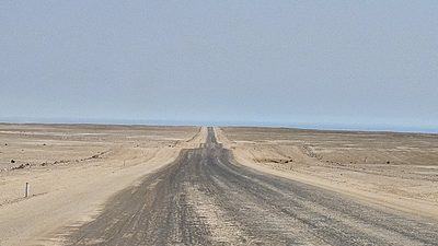 Sesriem-Canyon; am nächsten Tag nach Swakopmund